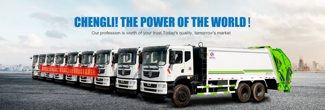 10 Tons 12m3 Garbage Compactor Truck Dongfeng City Waste Disposal Recycling Truck