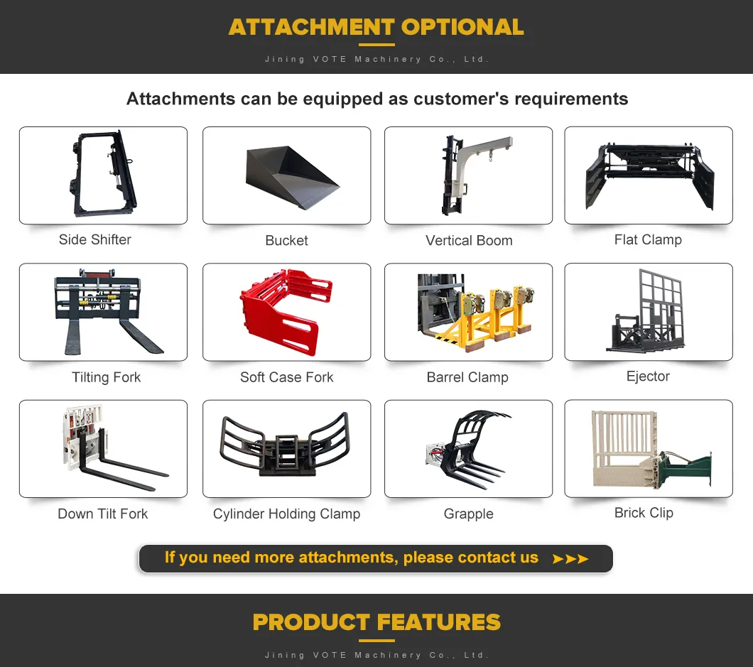 2 to 6 Ton off-Road Forklift Counterbalaned Weight Forklift Factory