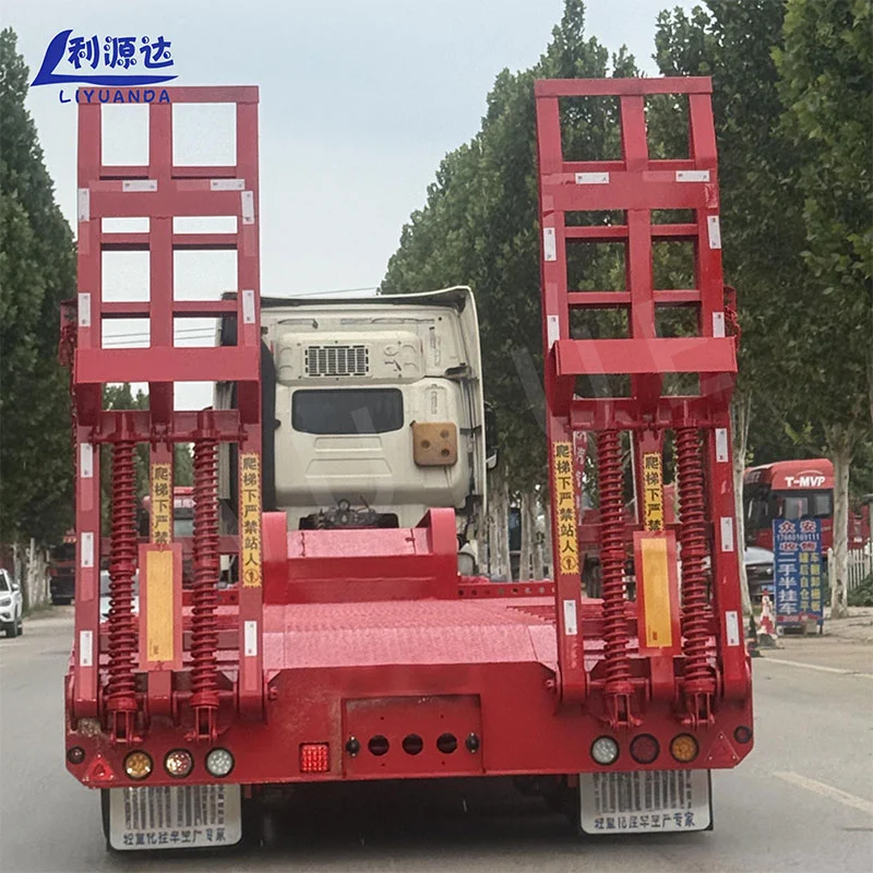 What Makes the Two-axle Platform Flat Low-bed Trailer Essential for Heavy Transport?