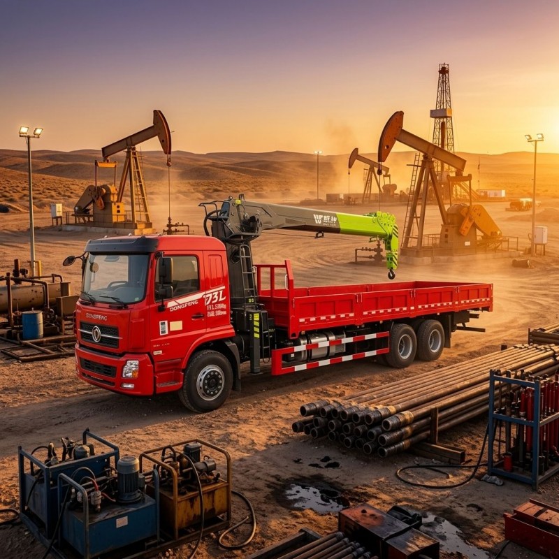 How Does the Dongfeng D3L Truck-Mounted Crane Improve Lifting Accuracy on Crowded Construction Sites