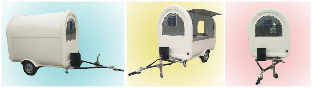 220cm*160cm*230cm Customized 220V Hot Food Trailer Hot Food Truck