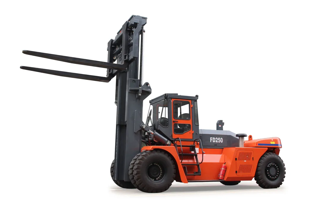 25ton 12ton 15ton 16ton 25ton 28ton 33ton 42ton 45ton 48ton Counterbalanced Diesel Forklift Truck Heavy Duty Fork Ce ISO