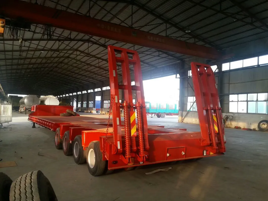 2axle 3axle Low Boy Truck Trailer (SM-96)