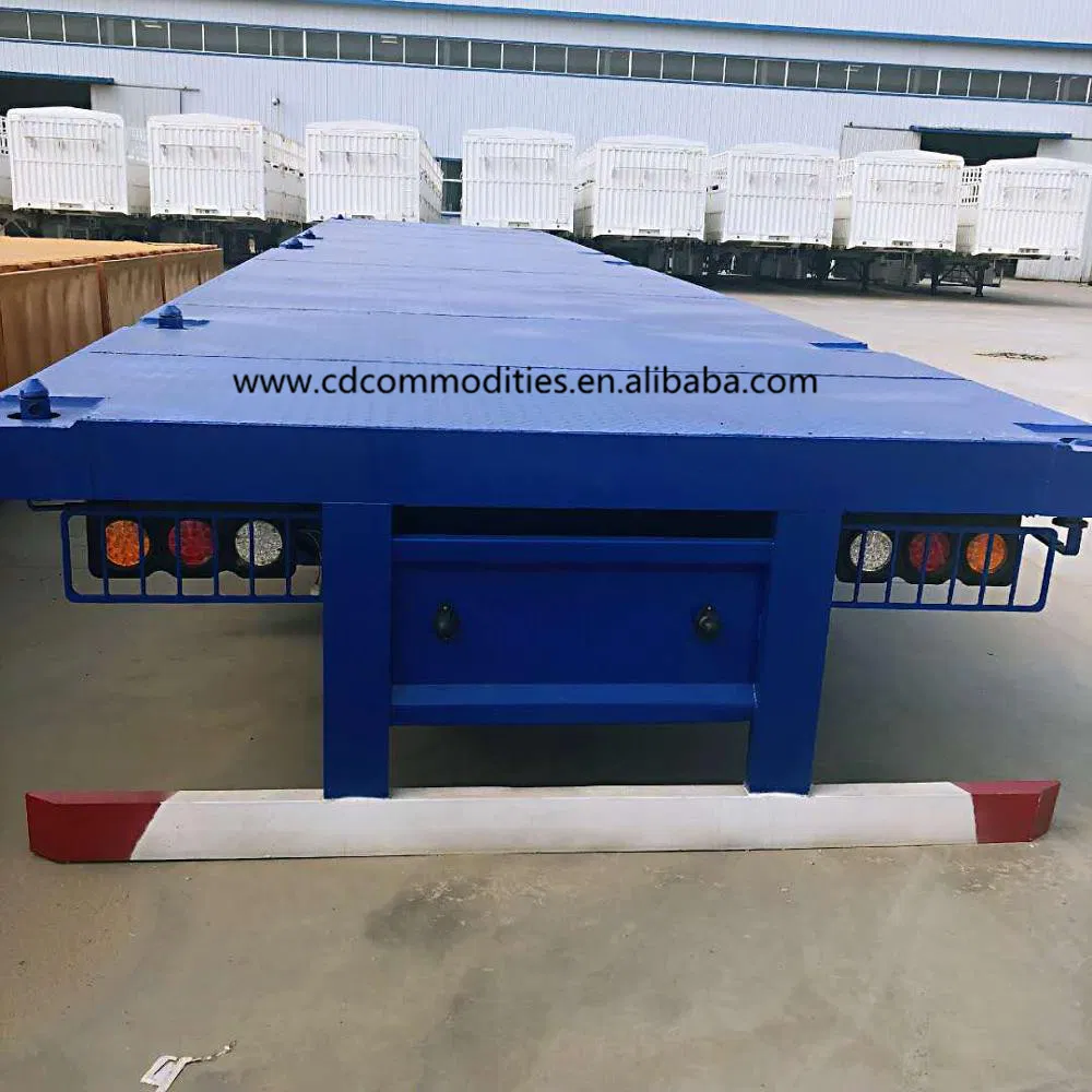 2axles 3axles 4axles Flatbed Semi-Trailer