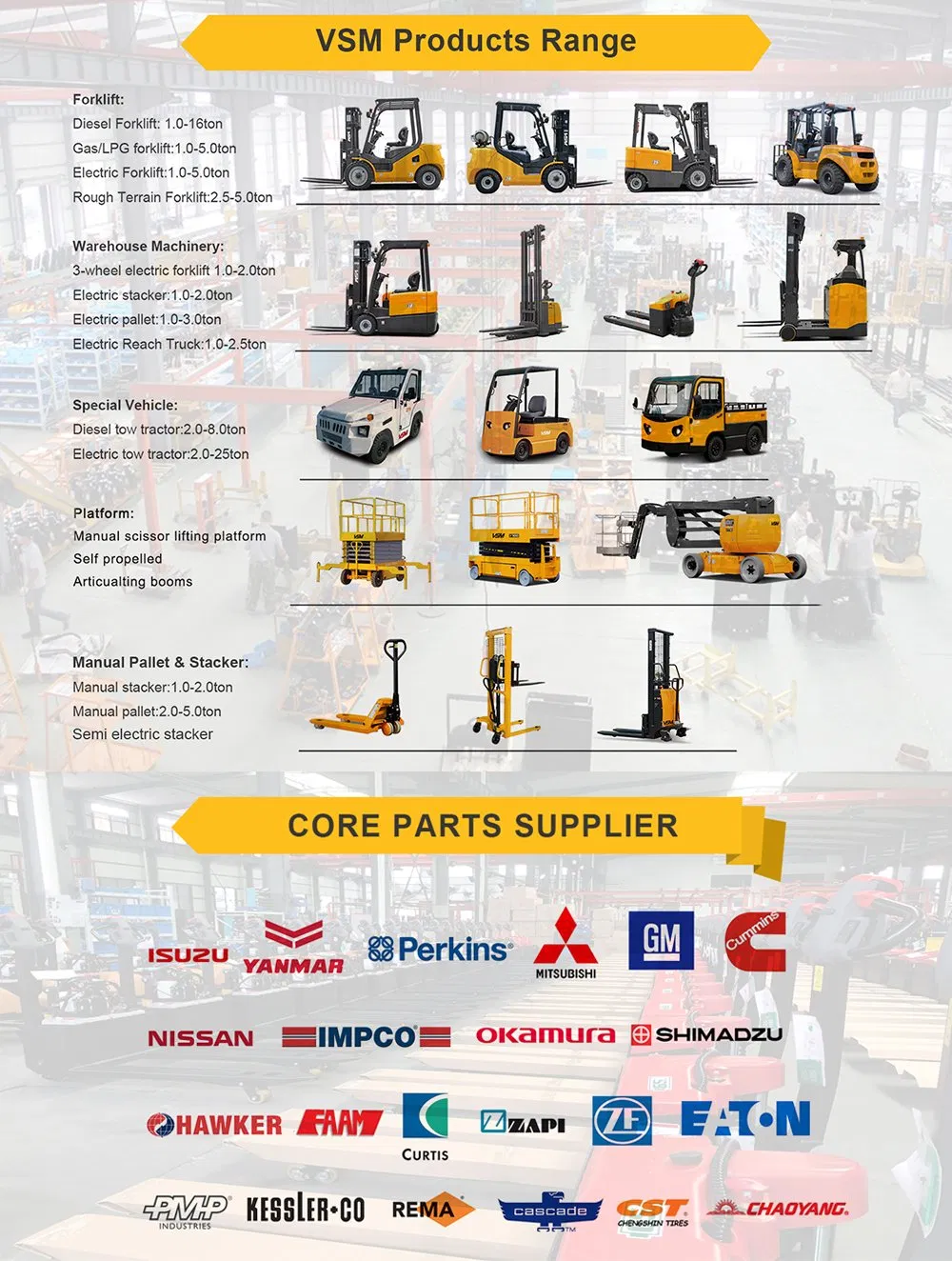 2ton 2t 2000kg Counterbalance Electric Forklift, Optional Side Shifter