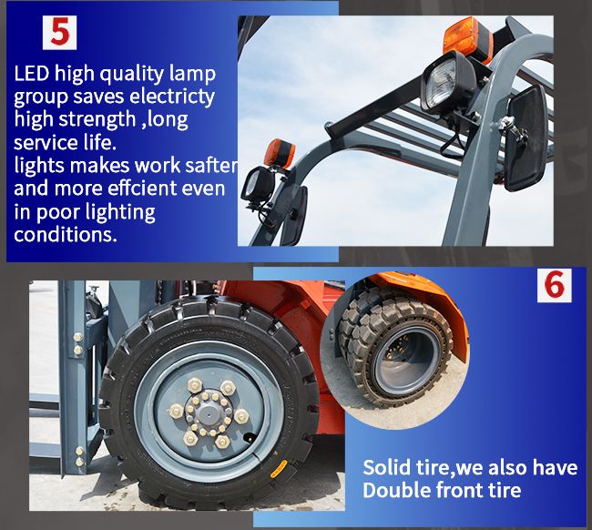 3.0ton Forklift with Engine Suzu C240