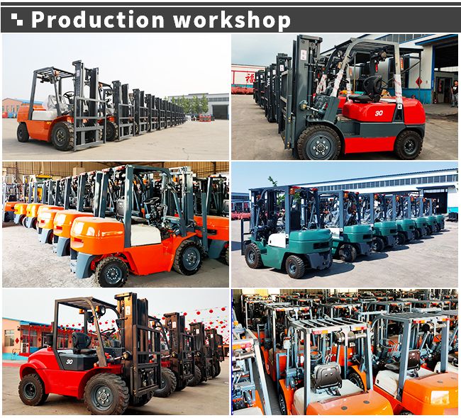 3.0ton Forklift with Engine Suzu C240