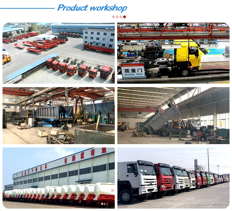 3/4/5 Axles 35 Cubic Meter 300-100 Ton Hydraulic Tipping Rear End Rock Mining Dumper Dump Tipper Semi Trailer