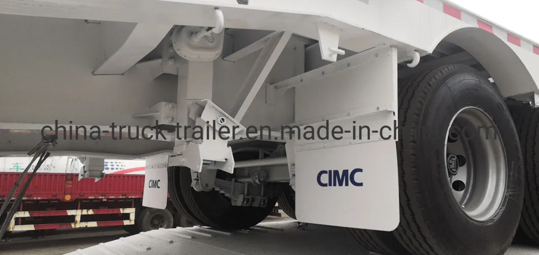 3 Axle 70/80 Ton Heavy Duty Gooseneck Low Loader/Lowbed/ Lowboy Low Bed Trailer Truck Semi Trailers for Algeria Market