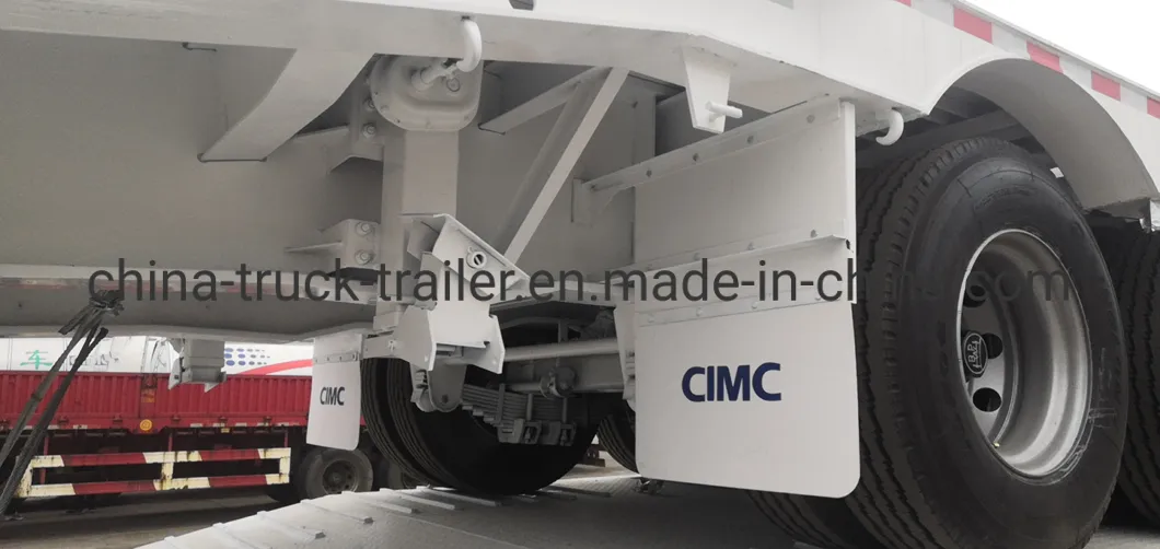 3 Axle 70/80 Ton Heavy Duty Gooseneck Low Loader/Lowbed/ Lowboy Low Bed Trailer Truck Semi Trailers for Algeria Market