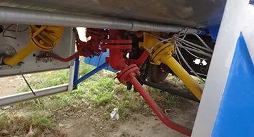 3 Axles 59cbm LPG Gas Tank Truck Semi Trailer