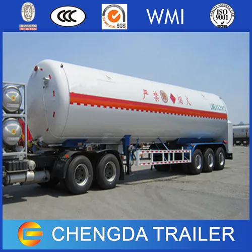3 Axles China Best Price LNG Trailer