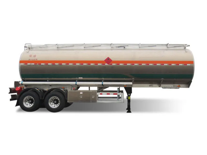 30t Aliminum for Cooking Oil Transport Tanker Trailer