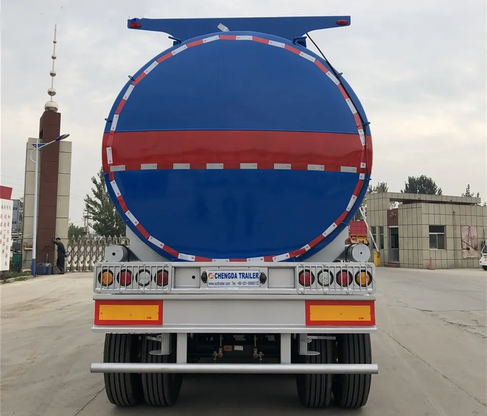 3axle 50000L Fuel Tank Semi Trailer Oil Tanker Truck Trailer
