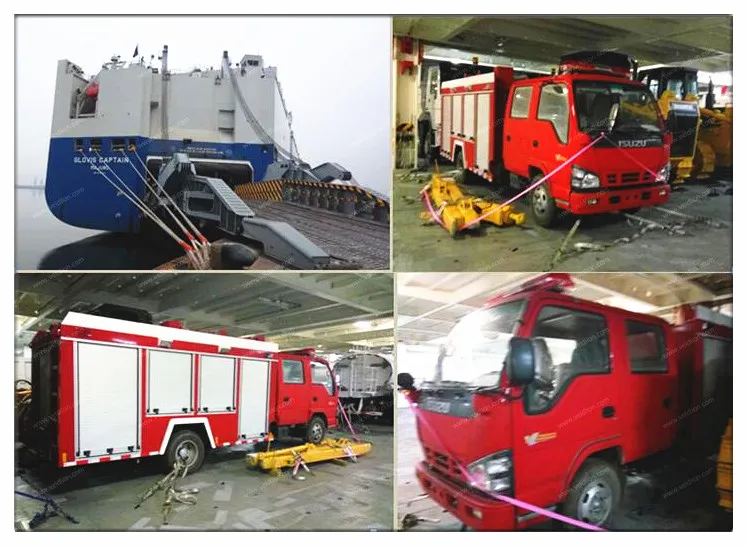 3m3 3000L LHD/Rhd 3000 Litres 3tons 800 Gallons Water Fire Truck