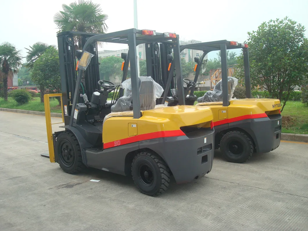 3ton Diesel Forklift with Attachment Paper Clamps (FD30T)