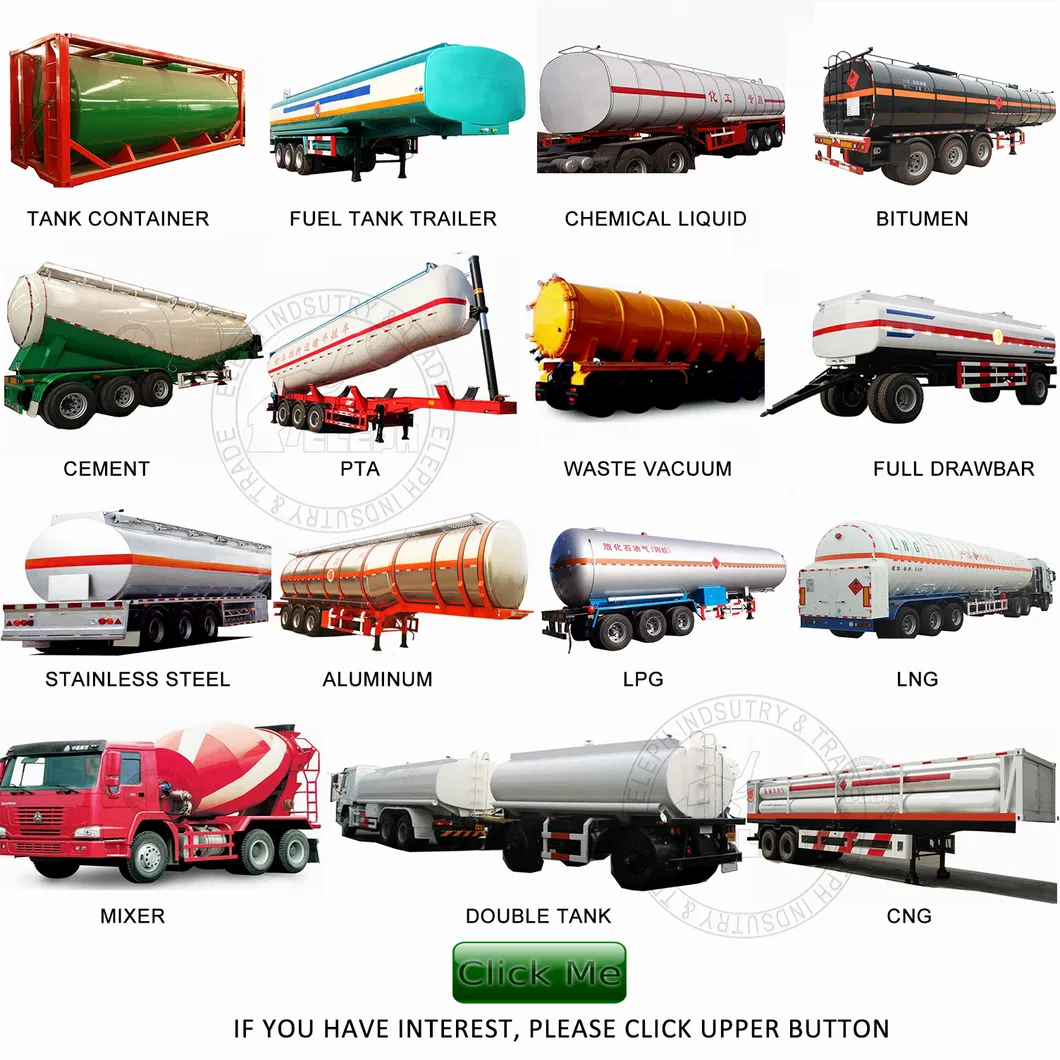 4-Axle 54000L-60000L Litres Liquid Oil Petrol Transport Stainless Steel Tank Fuel Tanker Semi Trailer