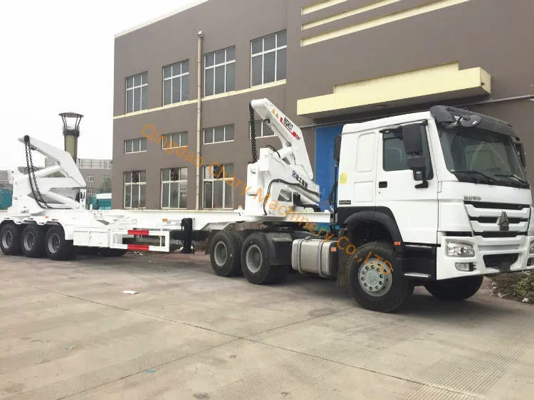 40feet Side Loader Semi Trailer for Lifting and Carrying Container