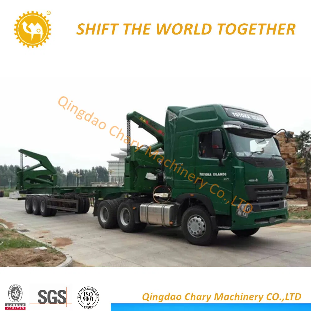 40feet Side Loader Semi Trailer for Lifting and Carrying Container