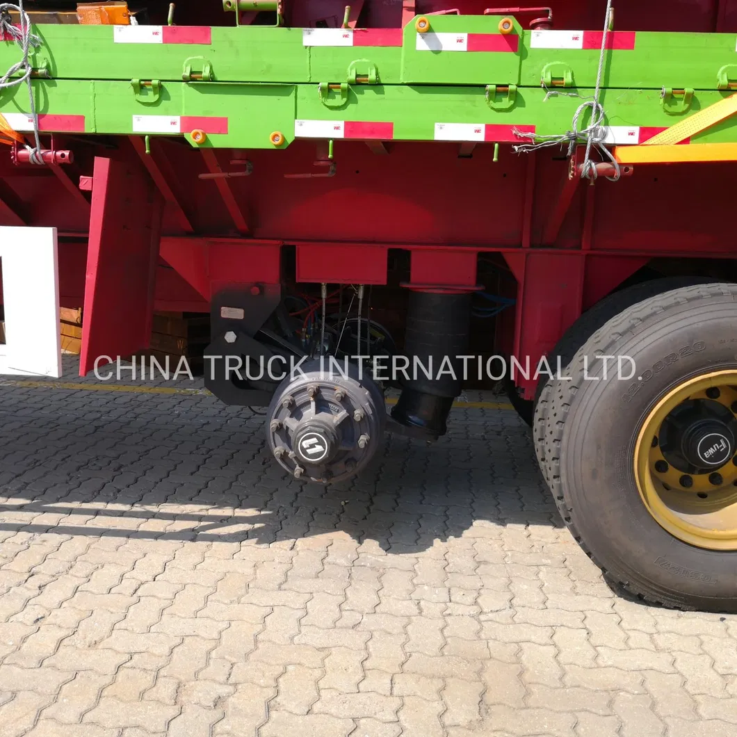 40FT Tri-Axle Heavy Duty Cargo Truck Utility Semi Trailer Truck Trailer