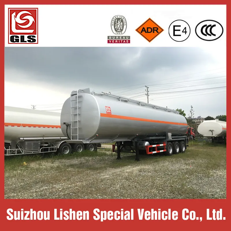 49000L Fuel/Oil Bowser Tanker Semi Trailer with 3 BPW/Fuwa Axles