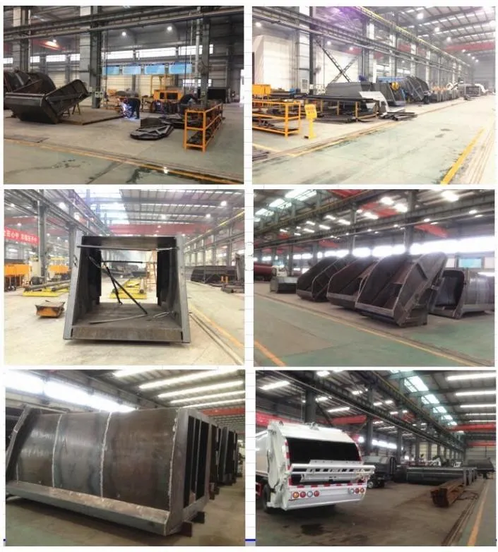4X2 5m3 Waste Collector Compactor Garbage Truck