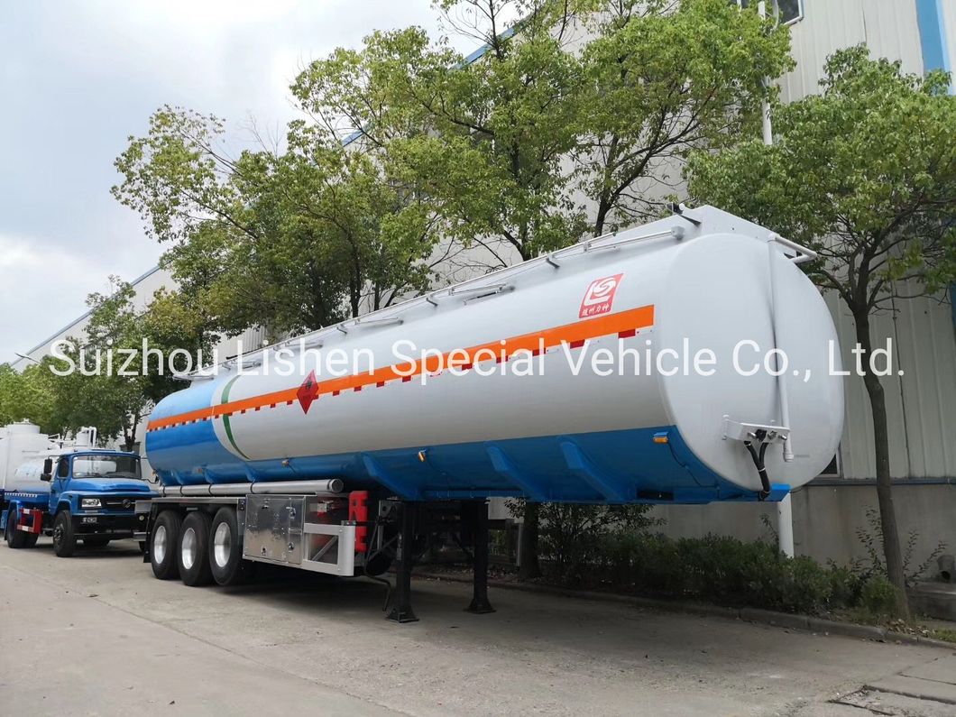 50 Cbm 50000 Liters Oil Tank Trailer Fuel Tanker Semi Trailer
