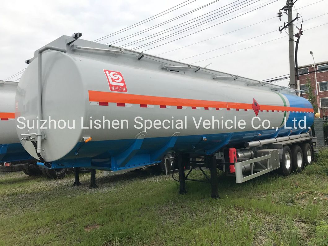 50 Cbm 50000 Liters Oil Tank Trailer Fuel Tanker Semi Trailer