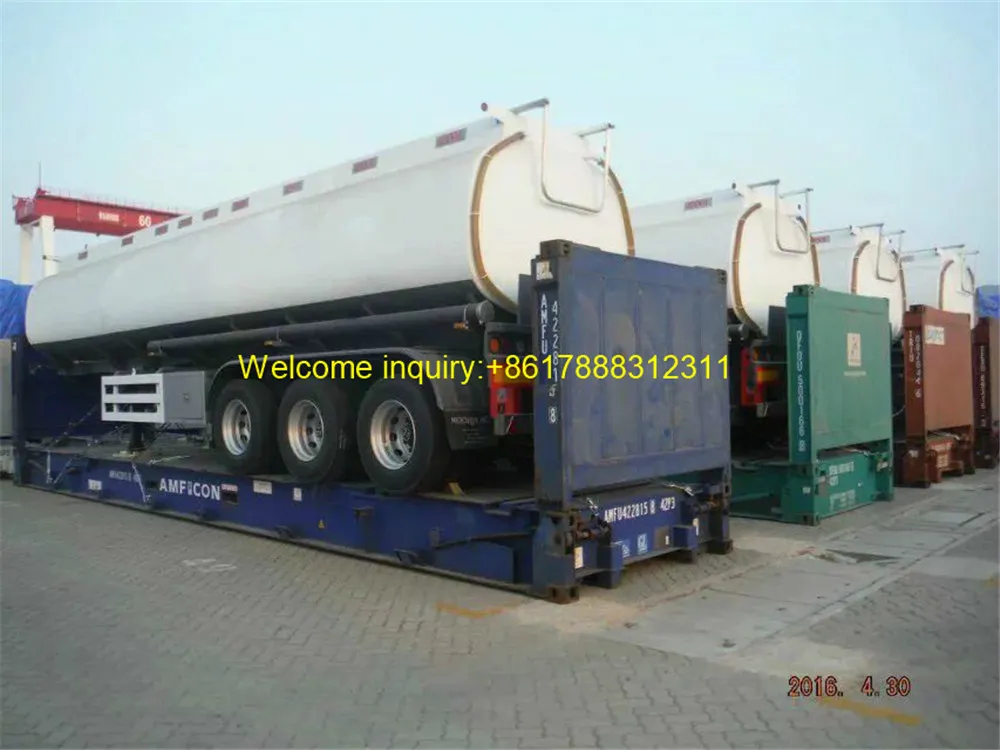 50000 Liter Fuel Tank Semi Trailer for Sale in Tanzania