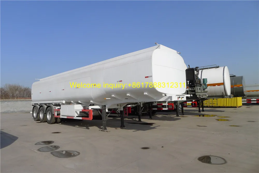 50000 Liter Fuel Tank Semi Trailer for Sale in Tanzania