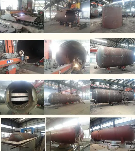 50000liters LPG Transport Tank Trailer ASME S516 3 Axle 25tons LPG Tank Trailer