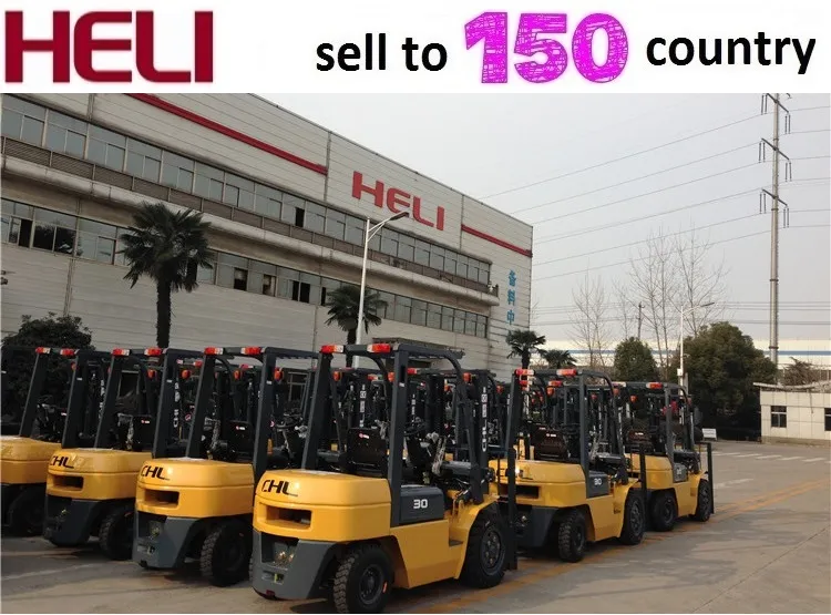 5000kg 5 Tonne 5t 5 Ton Diesel Forklift with Mitsubishi Engine