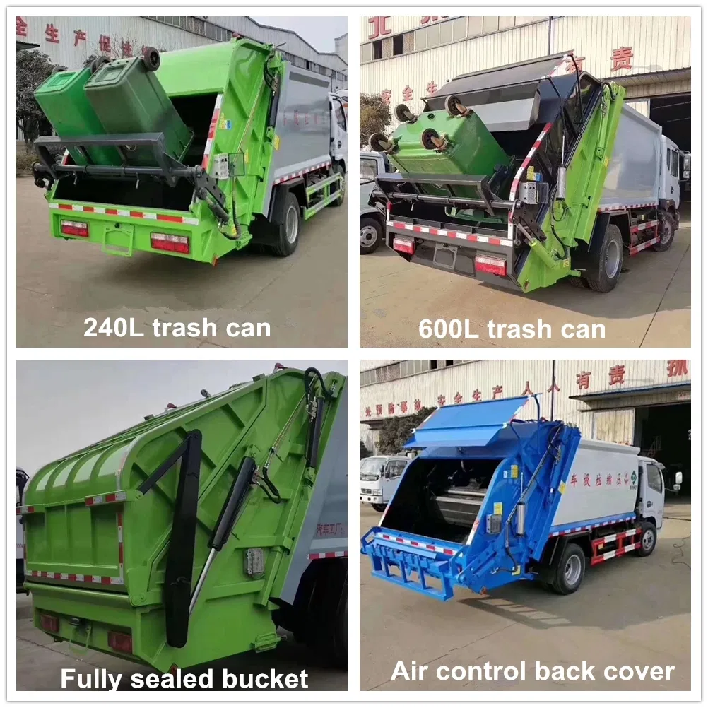5000L Garbage Compactor Truck