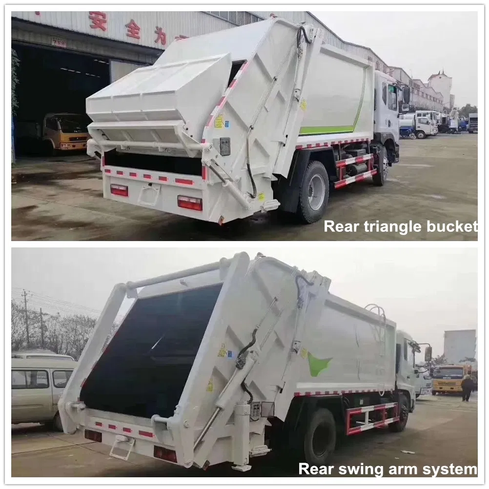 5000L Garbage Compactor Truck