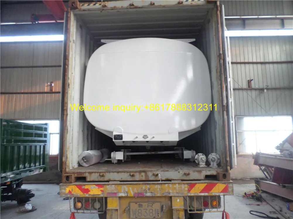 55000 Litres Oil Fuel Tanker Semi Trailer with Low Price