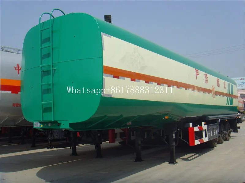 55000 Litres Oil Fuel Tanker Semi Trailer with Low Price