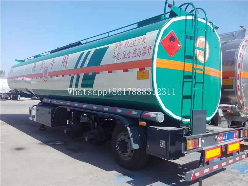 55000 Litres Oil Fuel Tanker Semi Trailer with Low Price