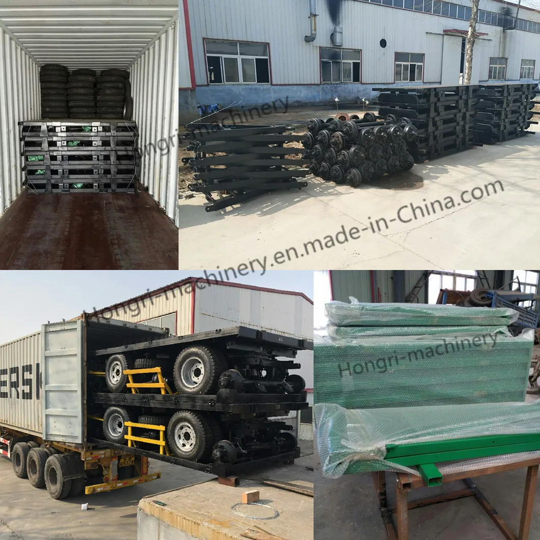 7c Tractor Farm Hydraulic Dump Usage Tipping Trailer
