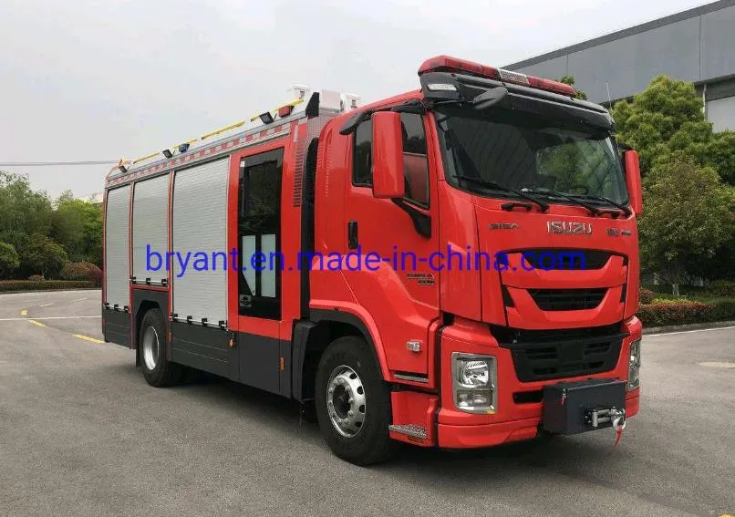 8 Ton Isuzu Giga Water Tank Fire Fighting Truck