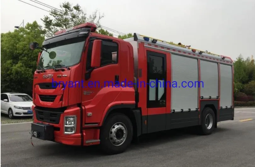 8 Ton Isuzu Giga Water Tank Fire Fighting Truck