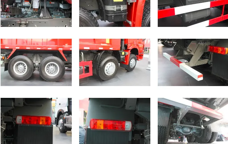 8X4 Dump Truck with Hf9 Front Axle Good Price