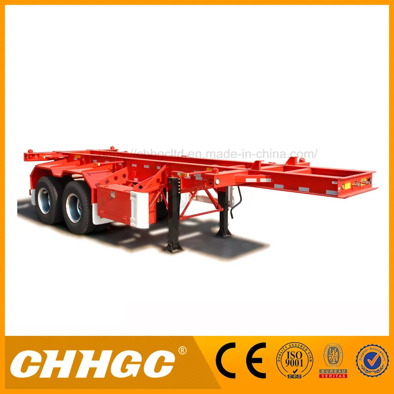 Aluminium Steel Skeleton Semi Trailer