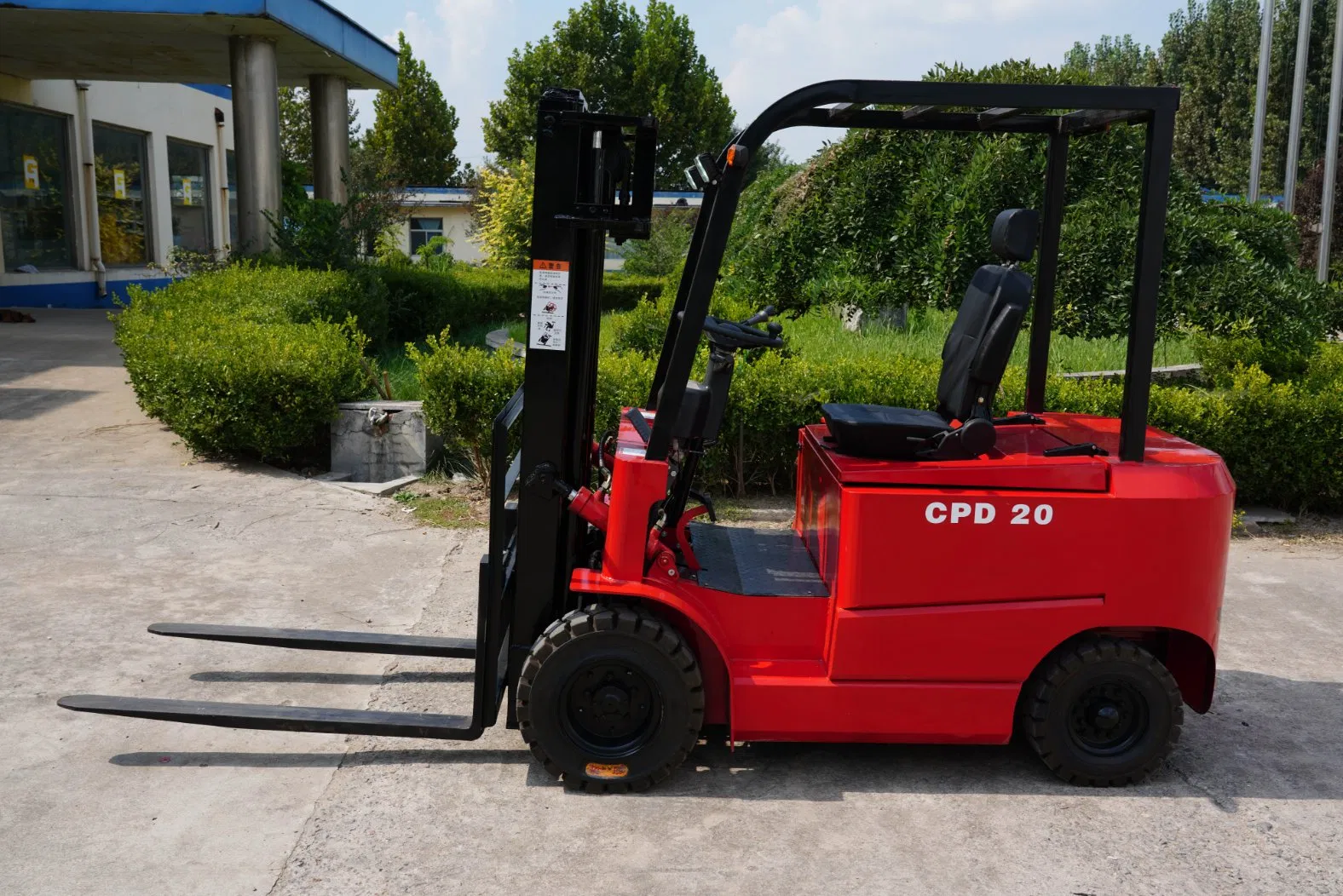 Battery Forklift 1.5 Ton 5 Ton 4 Ton 3.5 Ton 3 Ton 2.5 Ton 2 Ton Electric Forklift with Curtis Controller