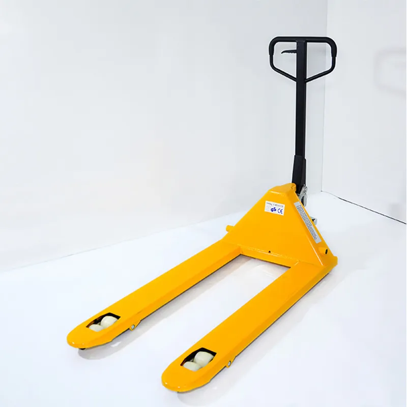 Best Selling 3000kg 6000lbs CE Compliant PU Nylon Wheel Manual Hydraulic Pallet Trolley Jack Hand Pallet Truck