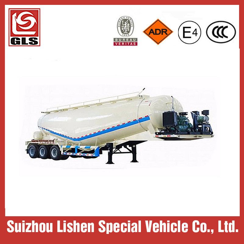 Bulk Cement Powder Tanker Truck Transport Tank Trailer Break Bulk Cement Tank Truck Semi Truck Trailer