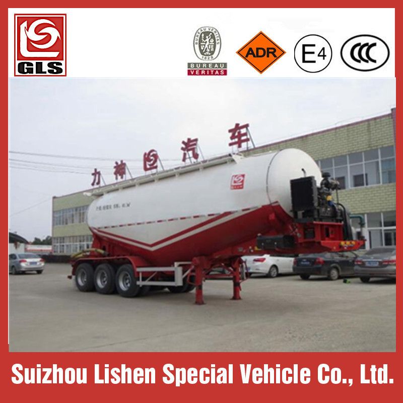 Bulk Cement Powder Tanker Truck Transport Tank Trailer Break Bulk Cement Tank Truck Semi Truck Trailer