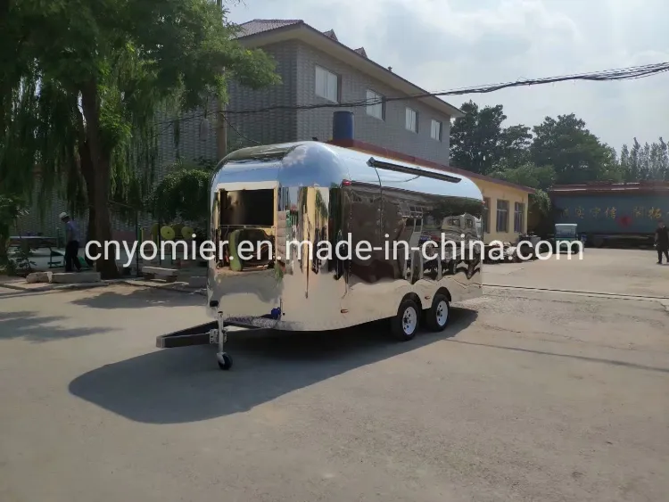 CE Approval Stainless Steel Ice Cream Vending Pizza Food Truck