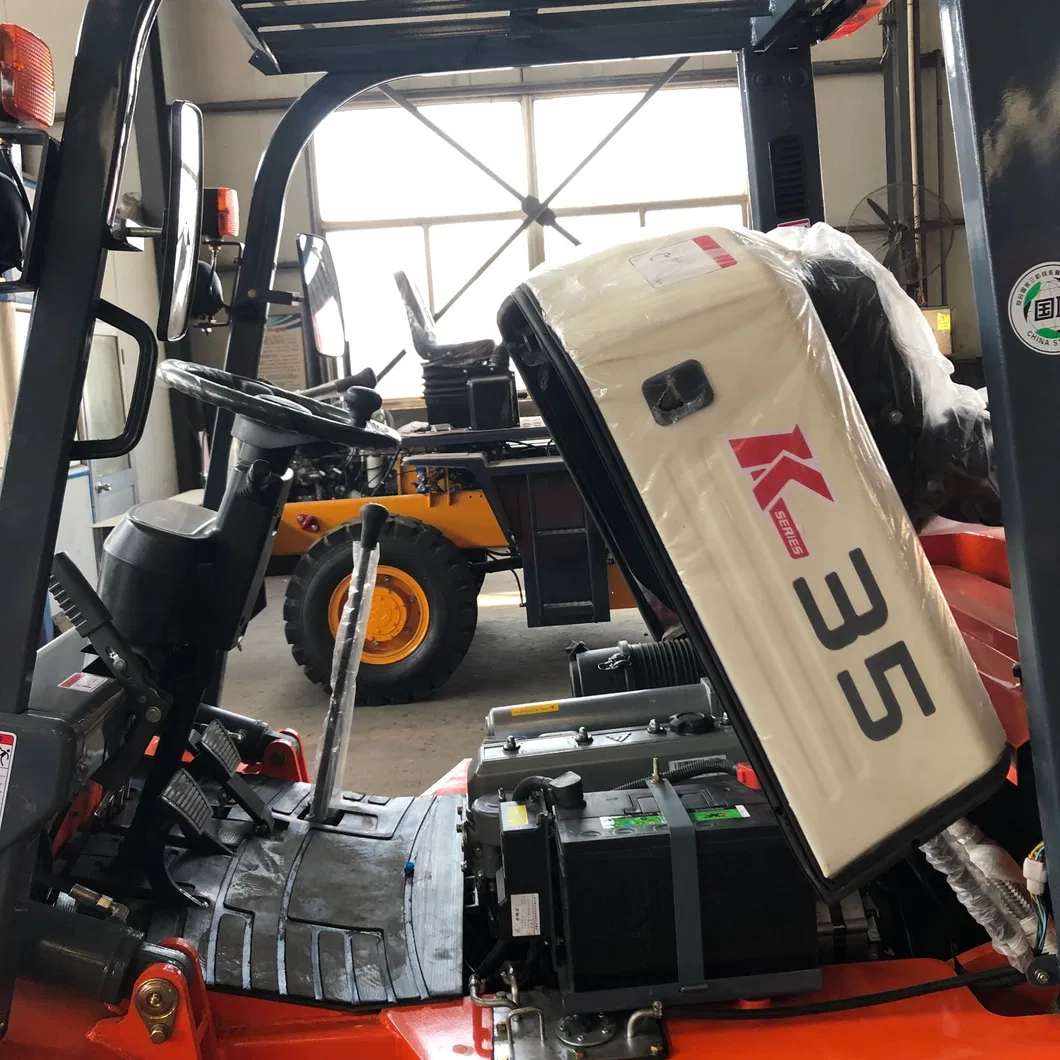 CE Handling Equipment 3t Diesel Forklift with Euro3 Engine