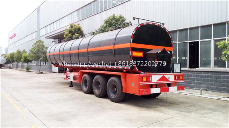 Chengli 3-Axle 35000L Emulsified Asphalt Bitumen Transport Tank Semi-Trailer