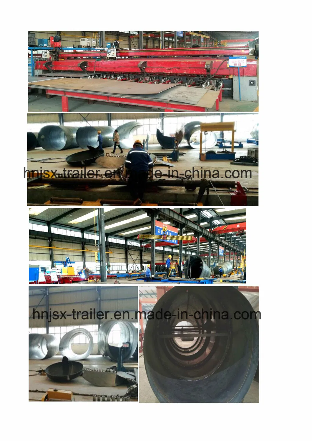 China 45cbm 59t 3axles Bulk Cement Powder Tank Semi Trailer